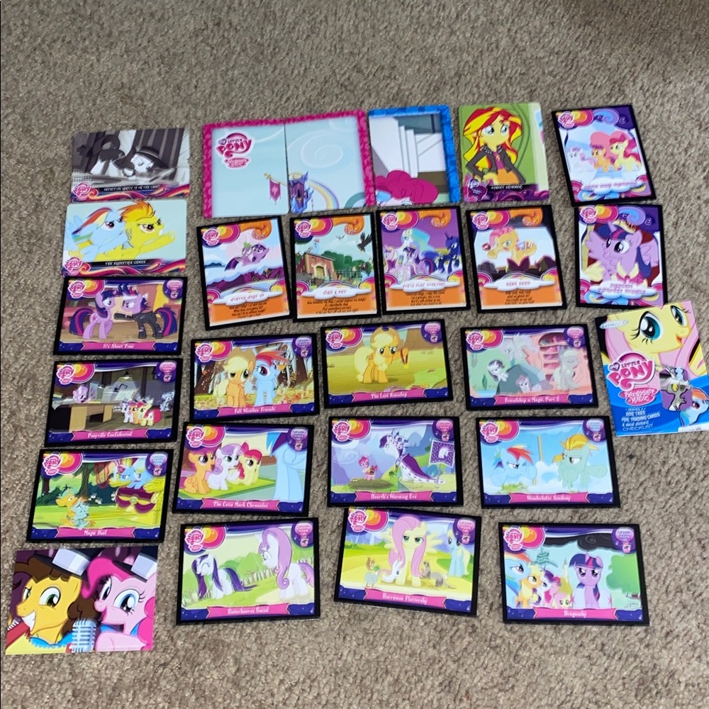 My Little Pony Trading Cards Collection